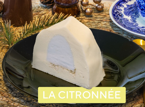 Mademoiselle Fayel - Bûche Glacée Bio : La Citronnée 6 pers