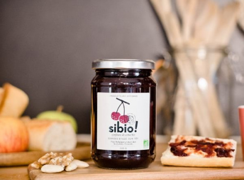 Sibio - Confiture de Cerise bio - 360g