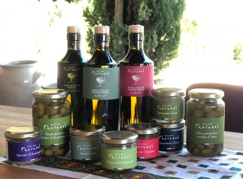 Mas des Thorades - La sélection d'huiles d'olive et de tartinables du Mas des Thorades