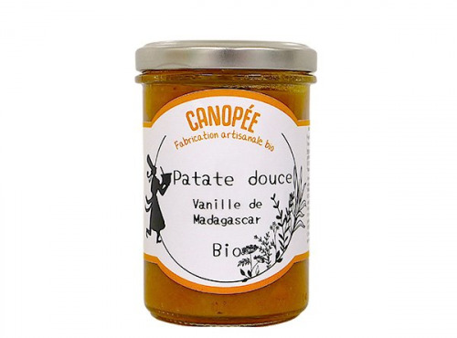 Biscuiterie des Vénètes - Confiture Patate douce Vanille de Madagascar Extra