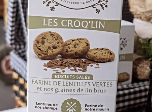 L'Atelier Contal - Paysan Meunier Biscuitier - LES CROQ'LIN - 100 g