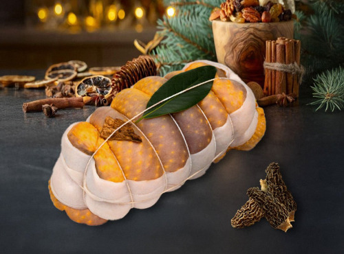 Maison Lascours - [Précommande] Rôti de Pintade farcie aux Morilles - 1 kg