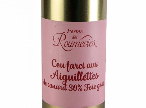 La Ferme des Roumevies - Cou de canard farci aux aiguillettes  farci 400g