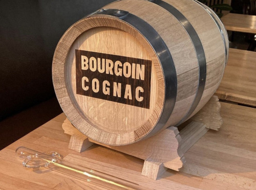 BOURGOIN COGNAC - Petit fût chêne 10L Finish Cognac