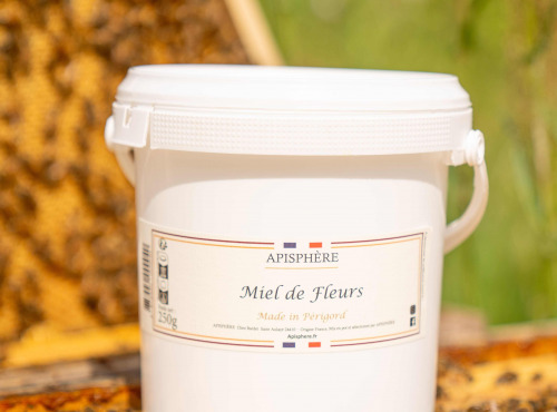 Apisphère - Miel de fleurs seau 1,5kg