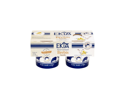 Bastidarra - Ekia - Brebis Vanille 2*125 Gr
