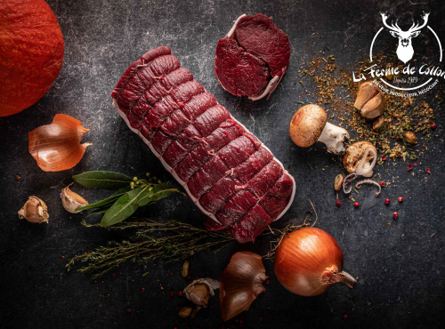 LA FERME DE COLLONGE - Roti filet de cerf - 1kg