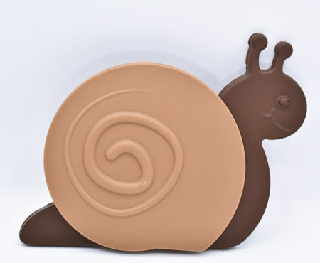Philippe Segond MOF Pâtissier-Confiseur - Escargot De Pâques Chocolat Lait Et Noir