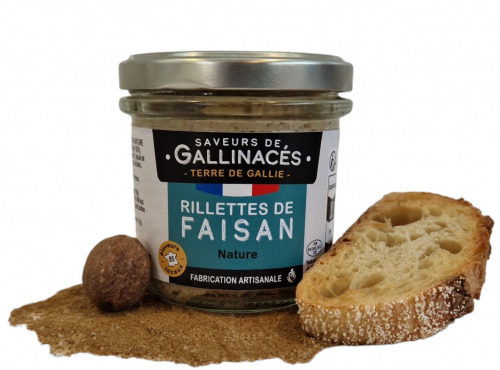 Terre de Gallie - Rillettes de faisan nature