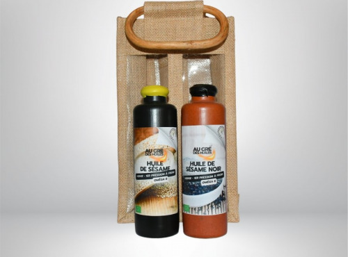 Adal Terra - Huiles de Sésame et Sésame Noir Biodynamiques 2X200ml