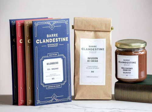 Barre Clandestine - Coffret de chocolat bean to bar - Initiation - 560g