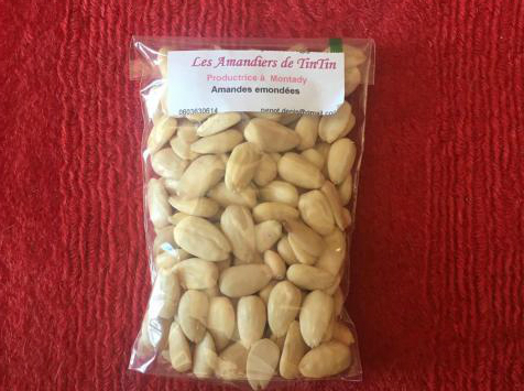 Les Amandiers de TinTin - Amandons Emondés 125g