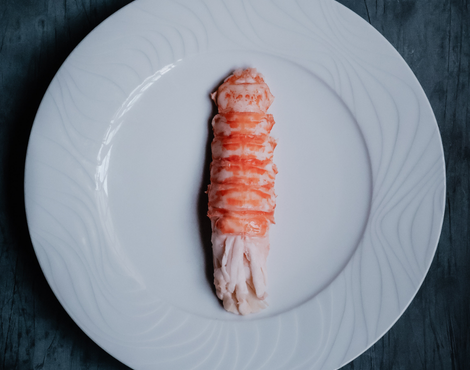La Maison du Homard - Langouste rose mi-cuite décortiquée