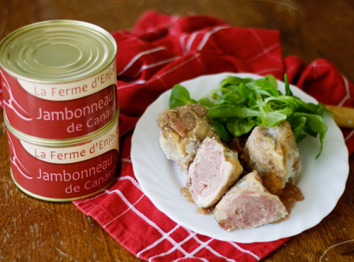 La ferme d'Enjacquet - Jambonneau de canard
