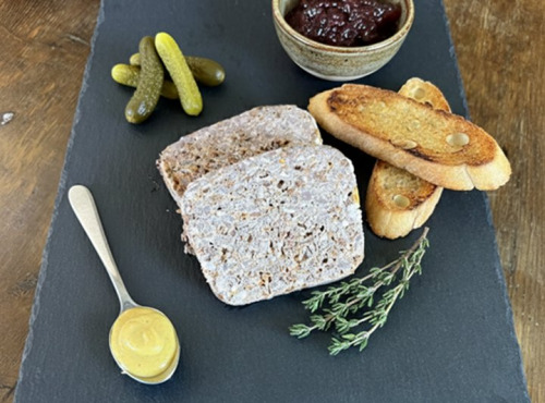 La Ferme du Chaudron - Terrine aux piments d'Espelette Bio 250g