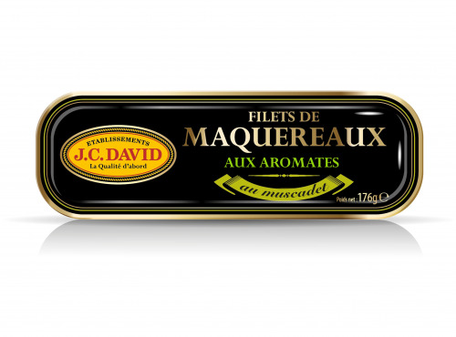 Etablissements JC David - Filets de Maquereaux au Muscadet et aux aromates