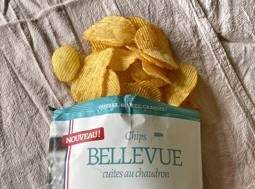 Chips Bellevue - Chips ondulée à la fleur de sel - 150g