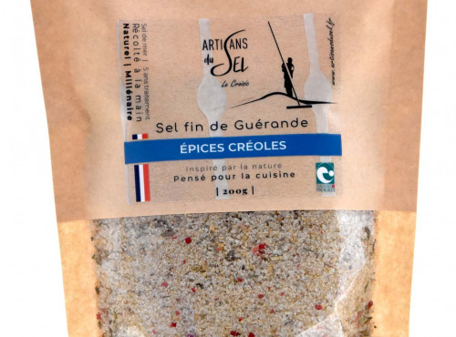 Artisans du Sel - Recharge Sel fin de Guérande à la Créole x 12