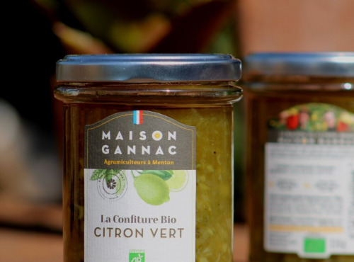 Maison Gannac - Confiture Bio au Citron Vert
