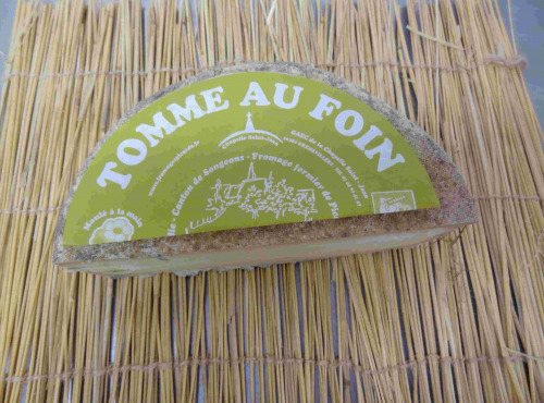 Fromagerie de la Chapelle Saint Jean - Tomme au foin demi