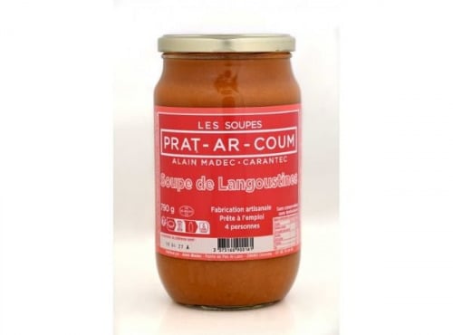 Huîtres Prat-Ar-Coum Alain Madec - Soupe de langoustines - 790g