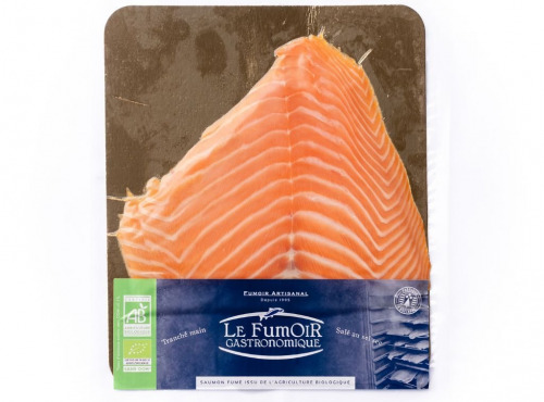 Le Fumoir Gastronomique - Saumon fumé en 4 tranches Bio
