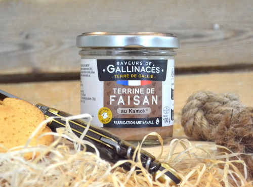 Terre de Gallie - Terrine de faisan au Kamok x 20