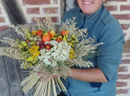 Ferme de la ville basse - Bouquet de fleurs séchées de saison S