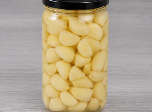 L'OLIVERAIE DU COUDON - AIL AU VINAIGRE – BOCAL 660 G (720 ML)