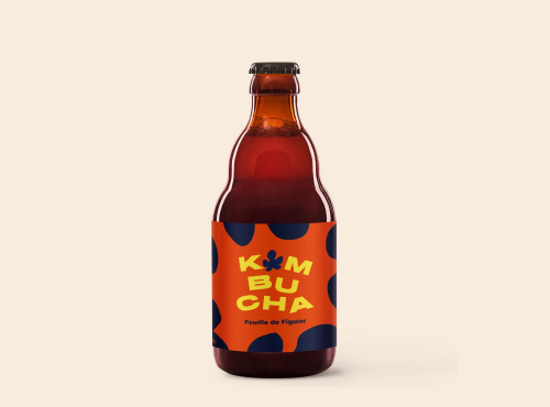 Omie - Kombucha aux feuilles de figuier - 330 ml