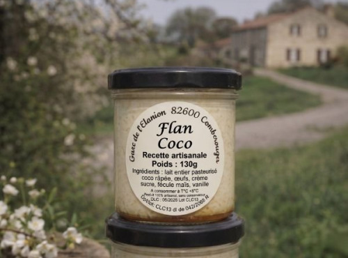 Ferme de l'Elanion - Flan À La Noix De Coco x2