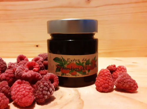 Les Vergers de la Vautée - Gelée Extra de Framboises 250g