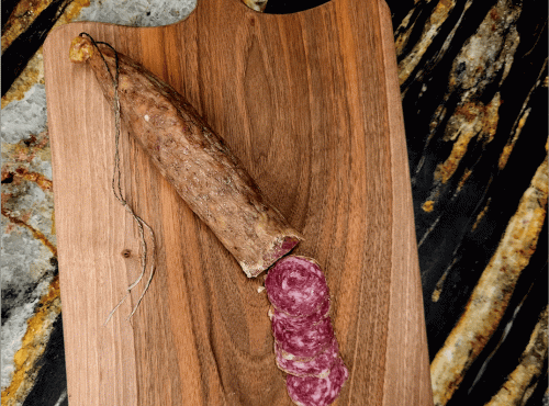 Maison Biau - Saucisson de porc noir 300g