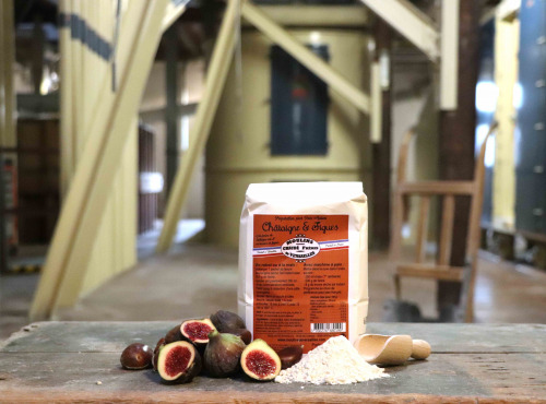 Moulins de Versailles - Préparation Pour Pain À La Châtaigne et Figues - 1kg