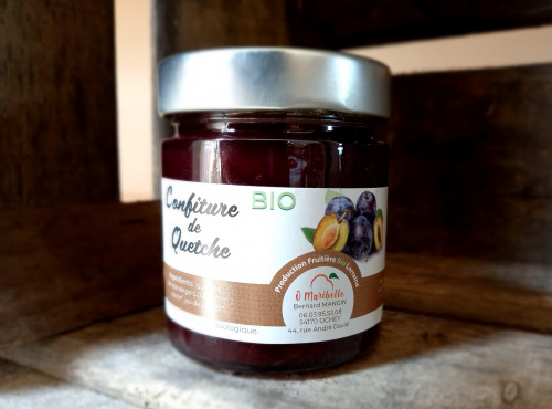 O Maribelle - Confiture de quetsche de Lorraine BIO - 430g