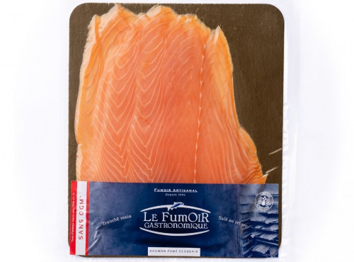 Le Fumoir Gastronomique - Saumon fumé en 2 tranches Label Rouge