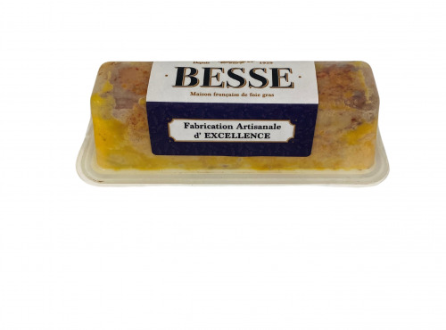 Foie Gras BESSE - Foie gras de canard entier mi-cuit au piment d'Espelette 120g