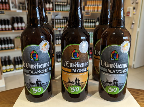 L'Eurélienne - Brasserie de Chandres - Assortiment de 6 bières L'Eurélienne BIO 75cl - Médaillées en 2022 et 2023