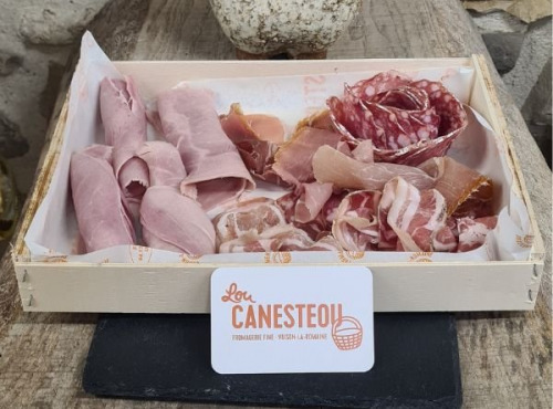 Lou Canesteou - Assortiment charcuterie 100% locale 4 pers spécial Raclette / Mont d'or
