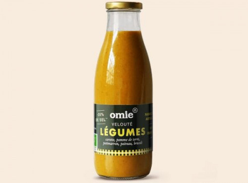 Omie - Velouté 5 légumes bio - légumes français - 75 cl