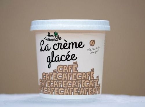 Bon Dimanche - Crème Glacée Café Pur Arabica Bio 6 x 400ML
