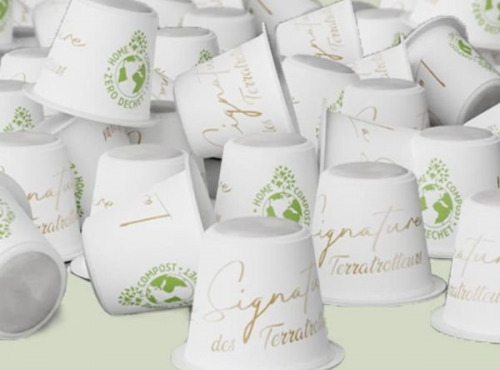 TERRAMOKA - LA SIGNATURE VRAC x300 capsules Home Compost type Nespresso