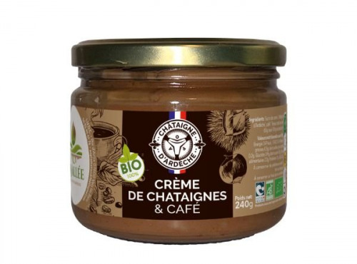 La vallée des chataigniers - Crème de châtaigne au café BIO Ardèche