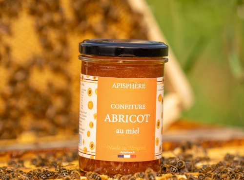 Apisphère - Confiture d'abricot 240g