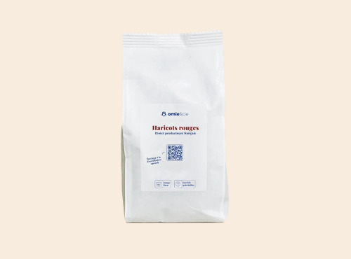 Omie - DESTOCKAGE - Haricots rouges français - 500 g