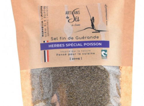 Artisans du Sel - Sel Spécial Poisson 200g x 12