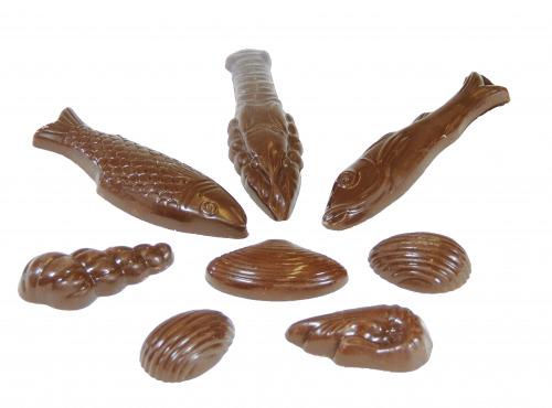 Philippe Segond MOF Pâtissier-Confiseur - Friture Noir-amande 200g | Sujet de Pâques