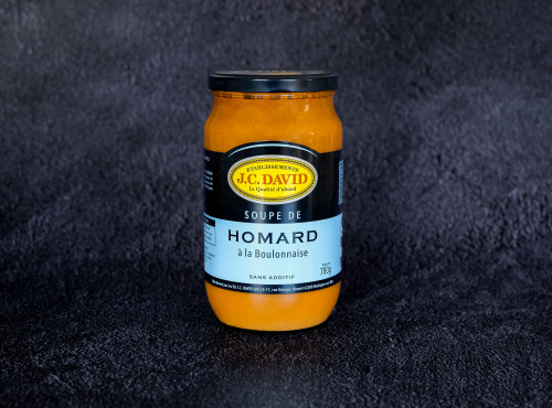 Etablissements JC David - Soupe de Homard à la boulonnaise - 780g
