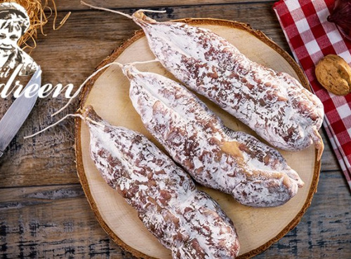 Ferme des Hautes Granges - Saucisson sec au sel de guérande