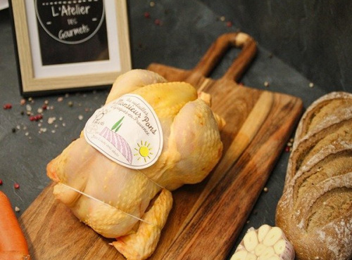 L'Atelier des Gourmets - Boucherie Charcuterie en Provence - Poulet élevé en Plein Air de Monsieur PONS